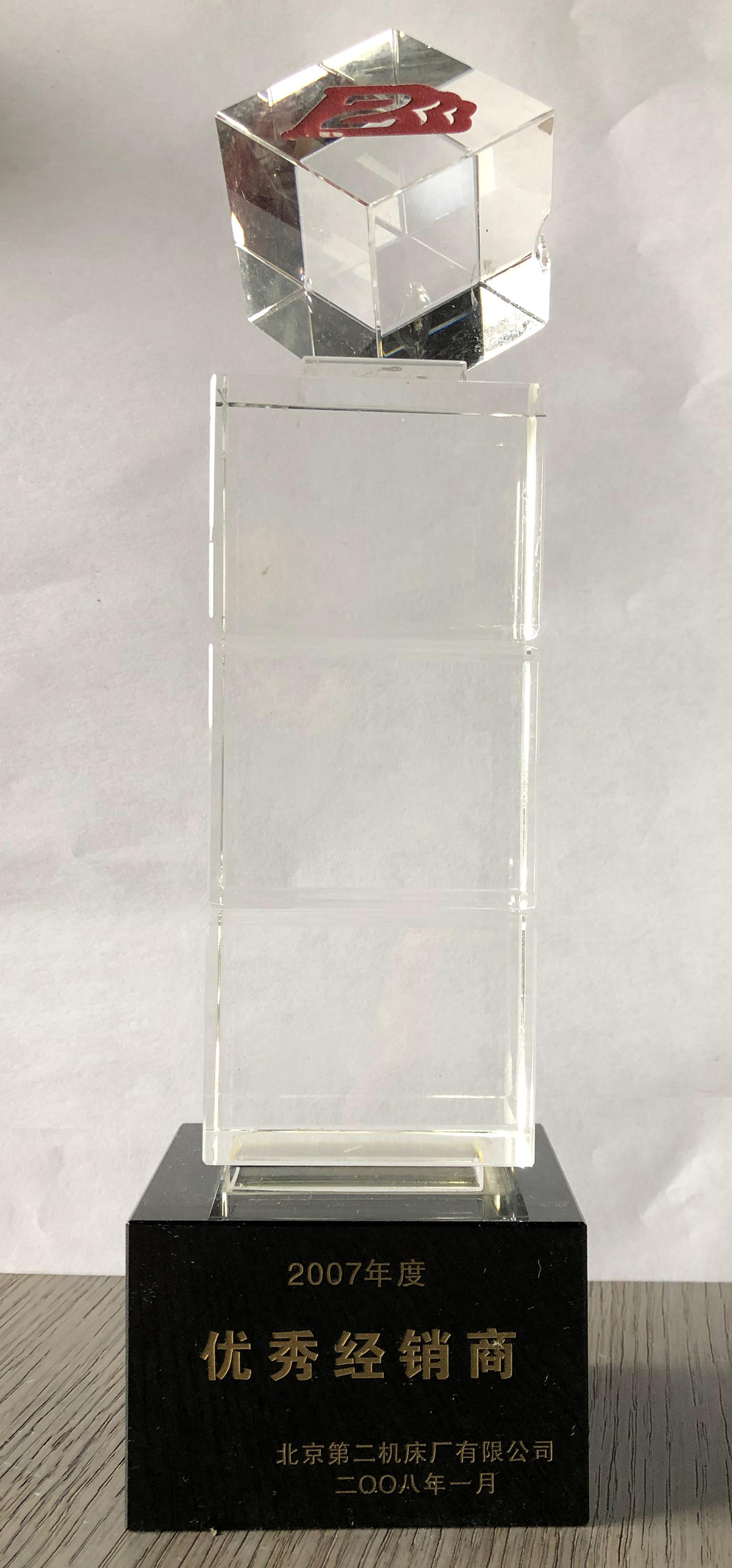 北（běi）京第二機床廠有（yǒu）限公司優秀經銷（xiāo）商