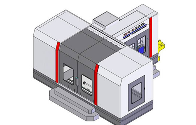 ZKF21係列三坐標數控深孔鑽床